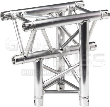 Global Truss TR-4096-VD - 1.64ft. (0.5m) 3-Way Vertical T-Junction - Audiofeen