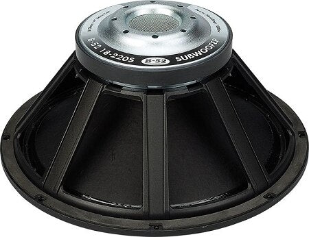 B-52 18-220S 18 1000W Cast Frame Subwoofer Speaker" - Audiofeen
