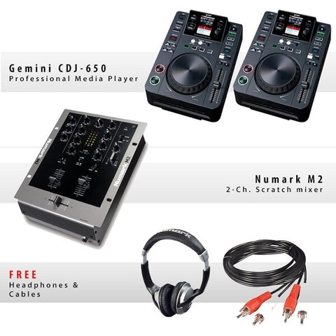 Gemini CDJ-650 Pack X - Audiofeen
