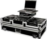 Odyssey FZGS12CDJW Flight Zone Glide Style Laptop DJ CD Mixer Coffin with Wheels - Audiofeen