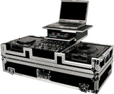 Odyssey FZGS12CDJW Flight Zone Glide Style Laptop DJ CD Mixer Coffin with Wheels - Audiofeen