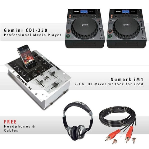 Gemini CDJ-250 Pack VI - Audiofeen