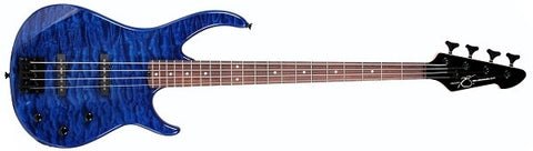 Peavey Millennium 4 Trans Blue Bass Guitar - Audiofeen
