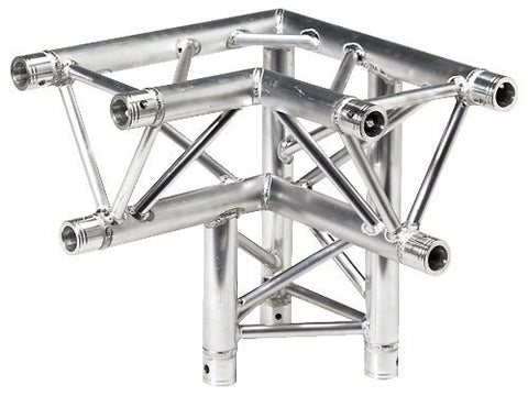 Global Truss TR-4093-DR - 1.64ft (0.5m) 3-Way 90 Degree Corner - Audiofeen