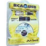 DJ Tech RCA-2-USB Recording System - Audiofeen