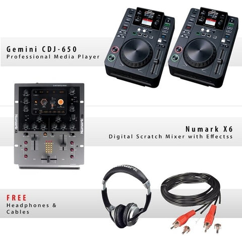 Gemini CDJ-650 Pack VI - Audiofeen