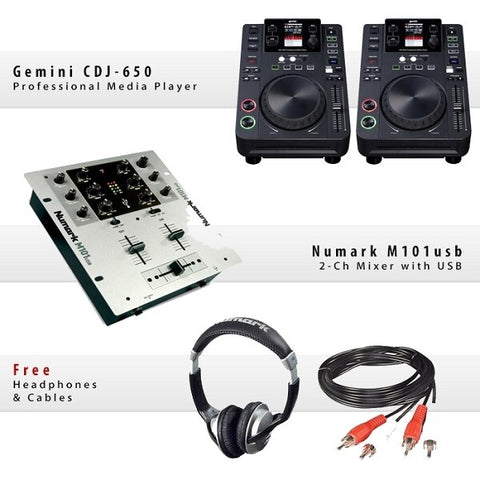Gemini CDJ-650 Pack V - Audiofeen