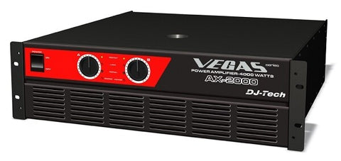 DJ Tech AX-2000 Power Amplifier - Audiofeen