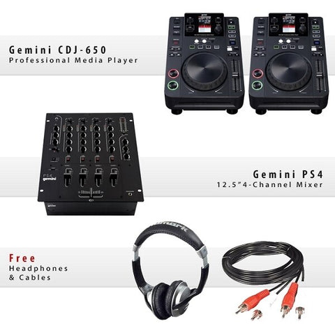 Gemini CDJ-650 Pack II - Audiofeen