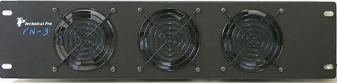 Technical Pro FN3 2.5U Rack-Mountable Triple Fan Cooling Unit - Audiofeen