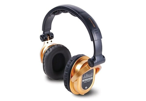 DJ-Tech eDJ-500 Professional Headphones - Gold - Audiofeen
