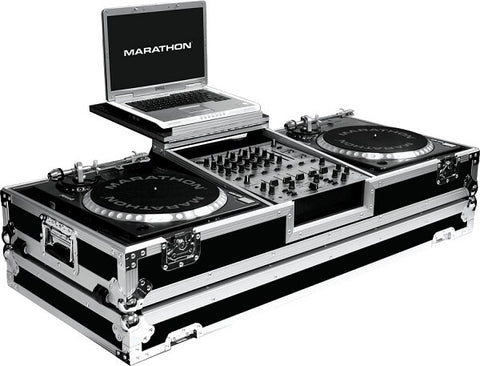 Marathon MA-DJ12WLT-BATTLE Flight Road Coffin Case - Audiofeen