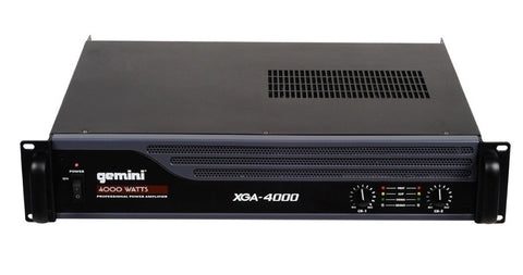 Gemini XGA-4000 Professional Power Amplifier - Audiofeen