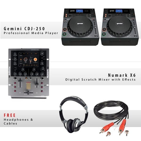 Gemini CDJ-250 Pack II - Audiofeen
