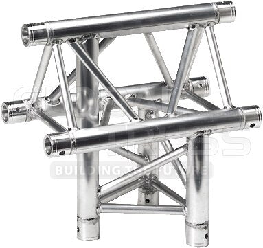 Global Truss TR-4096VU - 1.64ft. (0.5m) 3-Way Vertical T-Junction - Audiofeen