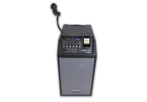 DJ-Tech iBoost 202 280W iPod Active Stereo PA System - Audiofeen