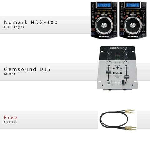 GCD NDX 400-DJ5 Package - Audiofeen