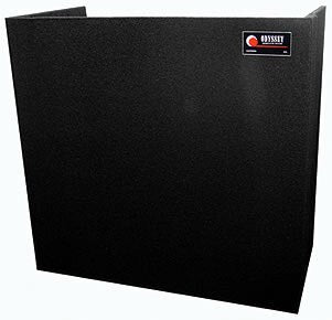 Odyssey CF3634 Carpeted Fold Out DJ Stand - Audiofeen