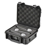 SKB 3I-0907-MC3 Injection Molded case with foam for (3) Mics - Audiofeen