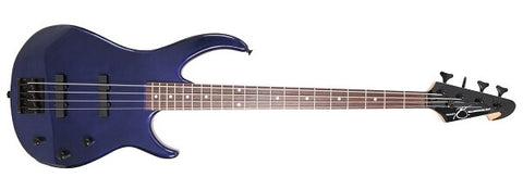 Peavey Millennium 4 Metallic Blue Bass Guitar - Audiofeen