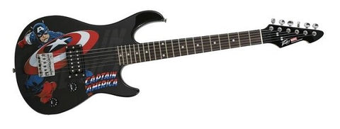 Peavey Marvel Captain America 3-4 Rockmaster Electric Guitar - Audiofeen