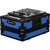 Odyssey FRCDJBK-BLUE Flight Ready CD Player Case (Black and Blue) - Audiofeen