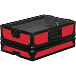 Odyssey FR12MIXBK-RED Flight Ready DJ Mixer Case (Black and Red) - Audiofeen