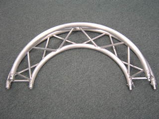 Global Truss TR-C2-180 - 6.56ft. (2.0m) Circle - 4 x 90 Degree Arcs - Audiofeen