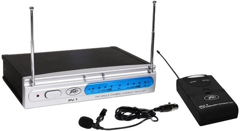 Peavey PV-1 U1 BL 906.000MHZ Wireless Microphone System - Audiofeen