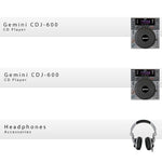 GCD CDJ 600 Package - Audiofeen