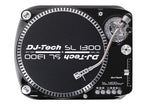 DJ-Tech SL-1300 MK6 Quartz Drive DJ Turntable - Black - Audiofeen