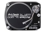 DJ-Tech SL-1300 MK6 Quartz Drive DJ Turntable - Black - Audiofeen