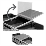 Marathon MA-DJCD19WLT DJ Coffin with Laptop Stand - Audiofeen
