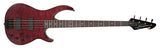 Peavey Millennium 4 AC Trans Black Violet Rosewood Bass Guitar - Audiofeen
